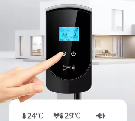 AC出力 22KW 電動車用 2 EV 充電ステーション 防水 380v 入力電圧