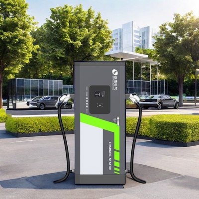 床に設置されたEVカーチャージャー 30kw 80kw 120kw 電動車充電ステーション 240kw