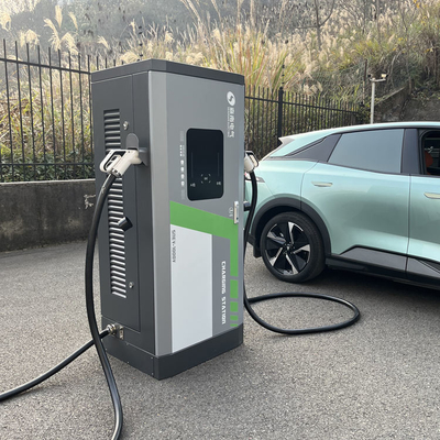 床に設置されたEVカーチャージャー 30kw 80kw 120kw 電動車充電ステーション 240kw
