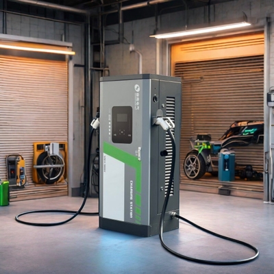 床に設置されたEVカーチャージャー 30kw 80kw 120kw 電動車充電ステーション 240kw